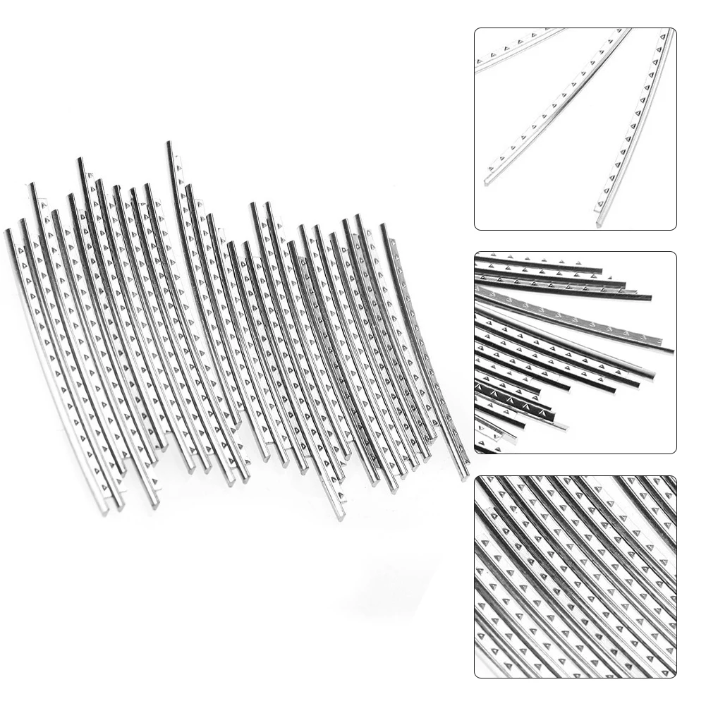 

High Quality Bass Frets Wire Fingerboard Wire 24pcs A Complete Set Accessories Approx 40g Copper-nickel Alloy DIY