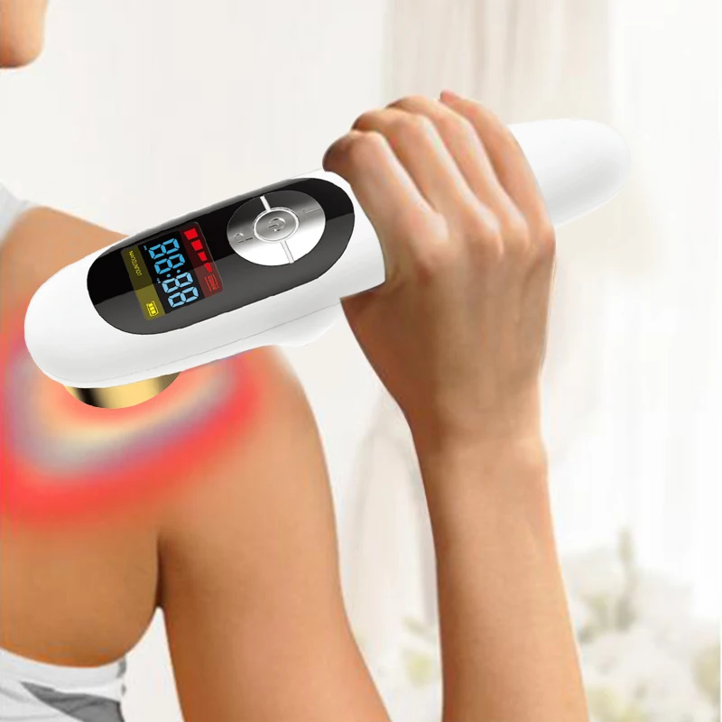 

Lastek Portable Low Level Cold Laser Therapy Device for Pain Relief Infrared Prostate Treatment 808nm 650nm LLLT Physiotherapy