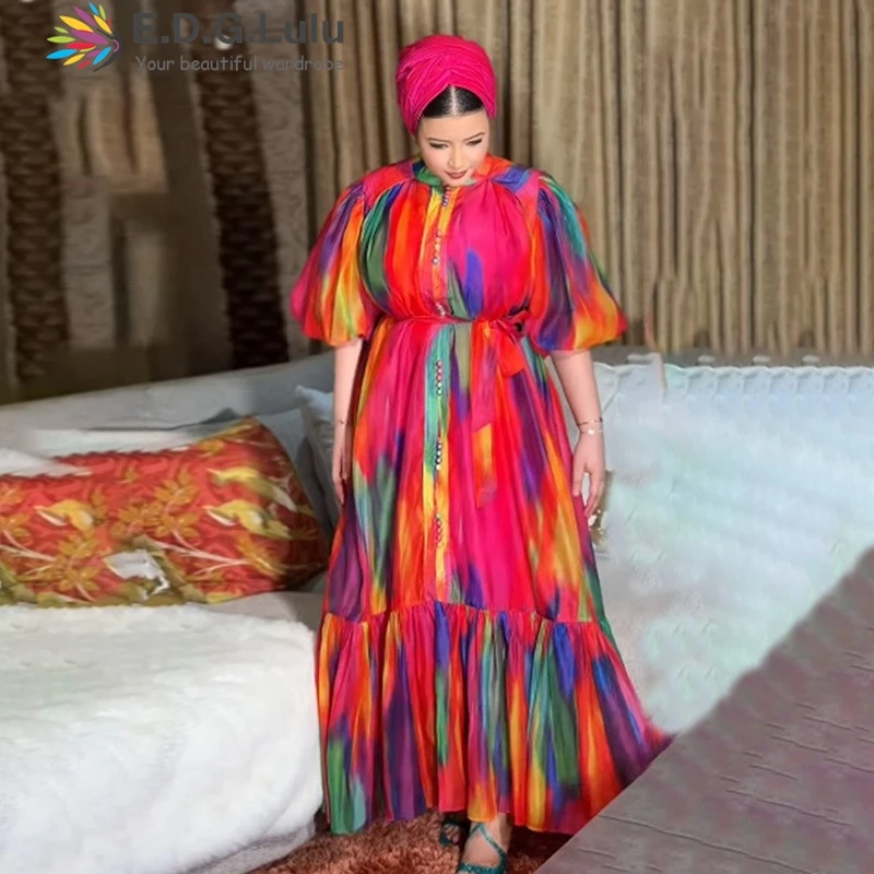 EDGLuLu женский комплект из 2 предметов однобортное свободное длинное платье с