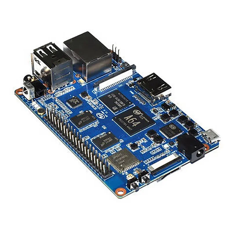 

For Banana Pi BPI M64 Open Source Hardware Board+Antenna+Heat Sink 2G DDR3+8G EMMC Quad Core A64 64-Bit Motherboard