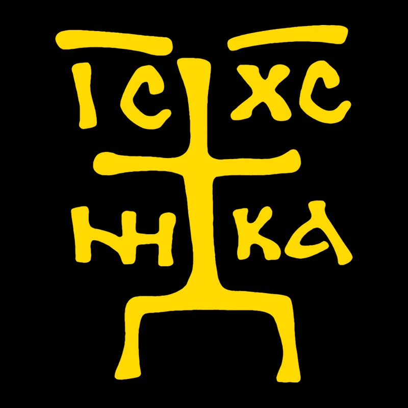 

Vinyl Decal Зверинецкий крест IC XC NH KA Car Sticker Waterproof Auto Decors on Body Bumper Rear Window 41395#
