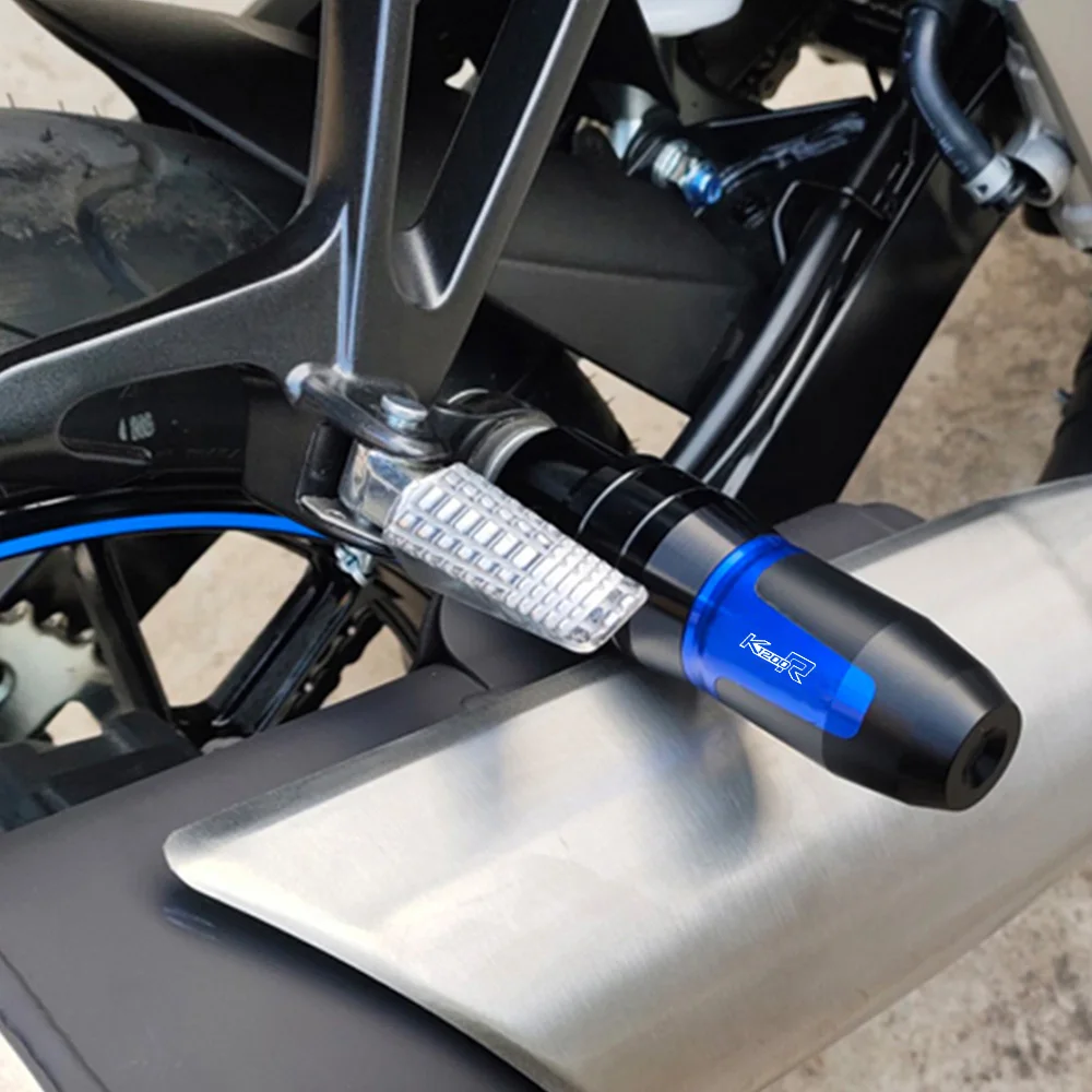 

For BMW K1200R K 1200R 2005-2008 2005 2006 2007 2008 Accessories Motorcycle Aluminum Crash Pads Exhaust Sliders Crash Protector