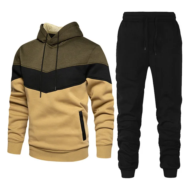 2023 Men's Suit Hoodie + PantsPrint Autumn/Winter Sports Suit Casual Sweater Sportswear Sportswear Custom Logo