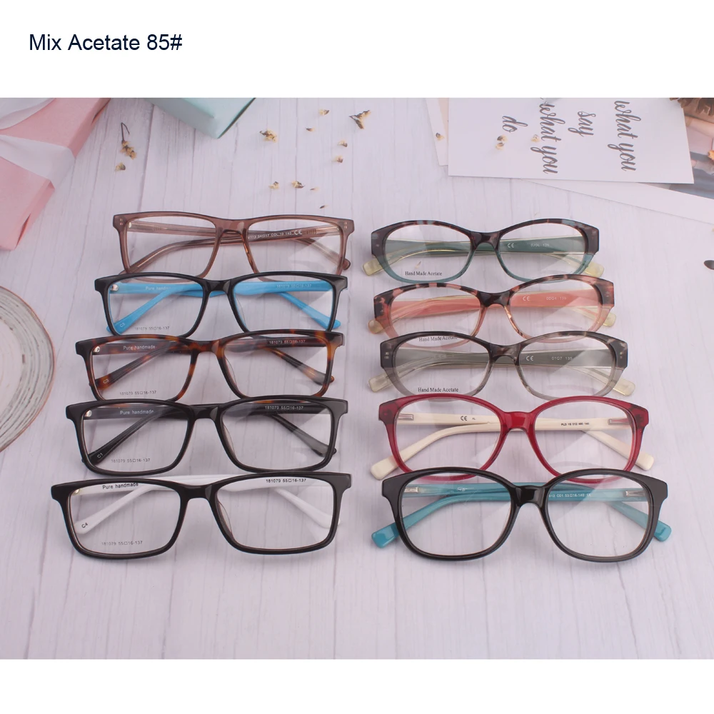 

Mix wholesale promotion from manufacture Square glasses men business glasses women transparent lentes opticos para mujer black