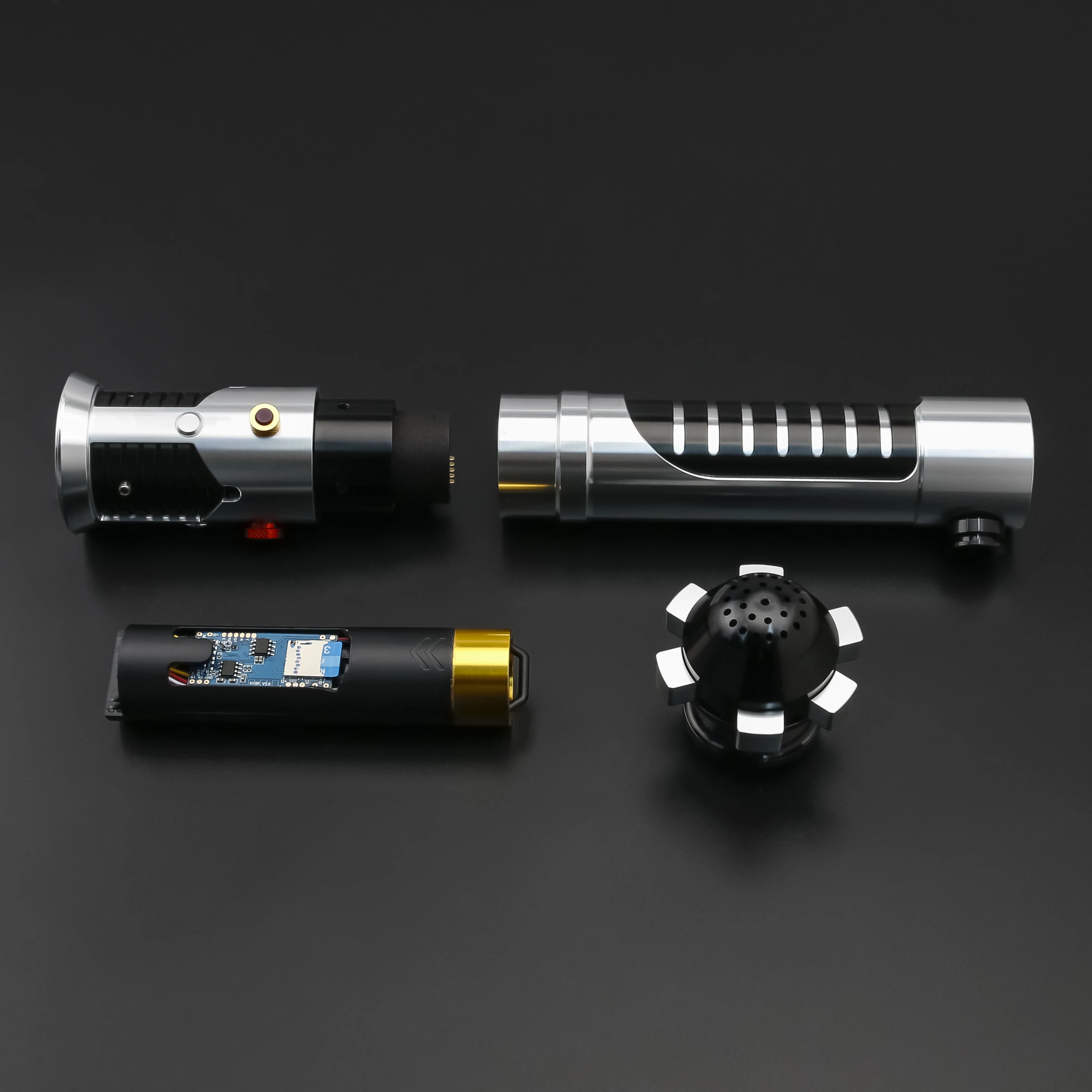 TXQSABER Jedi Obi-Wan EP1 Световой меч с металлической рукояткой Heavy Dueling RGB Proffie 2 SNV4 Neo Pixel Laser