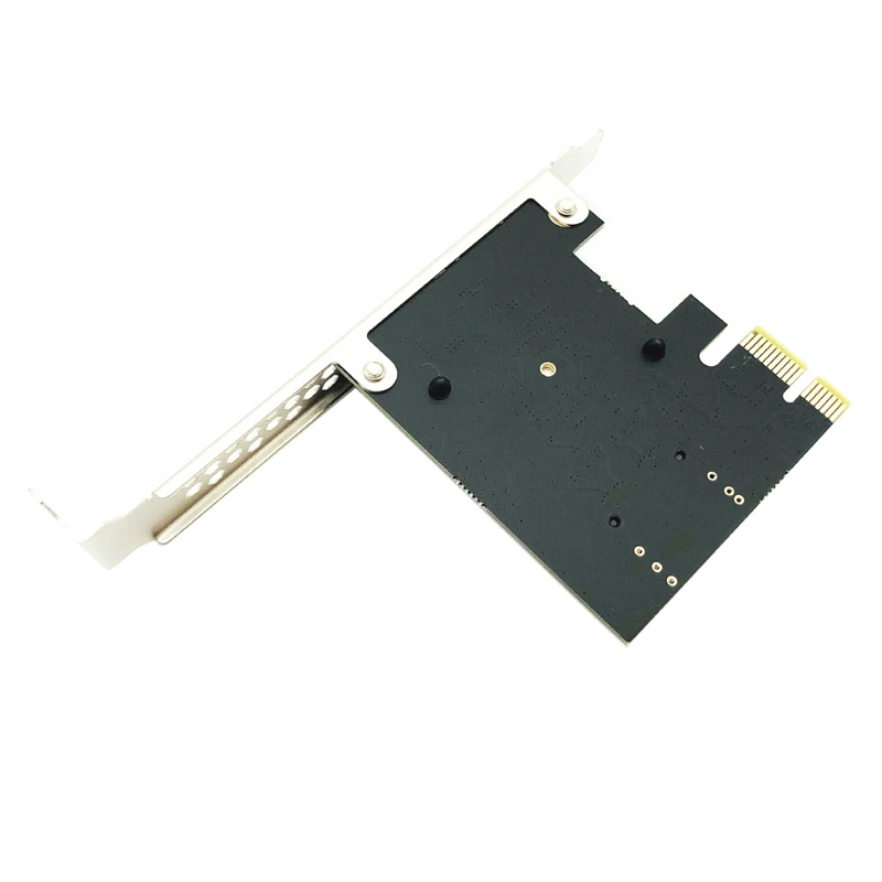 Адаптер PCIe PCI-E PCI Express X1 к Mini SAS 8087 Плата расширения контроллера 4-портовый SATA 3 6G SSD Chi