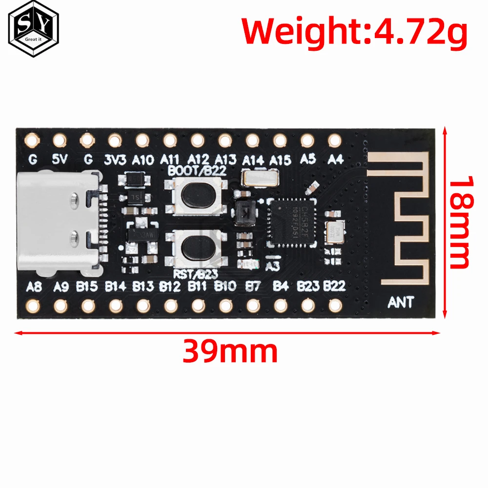 Макетная плата Ch573F CH582F