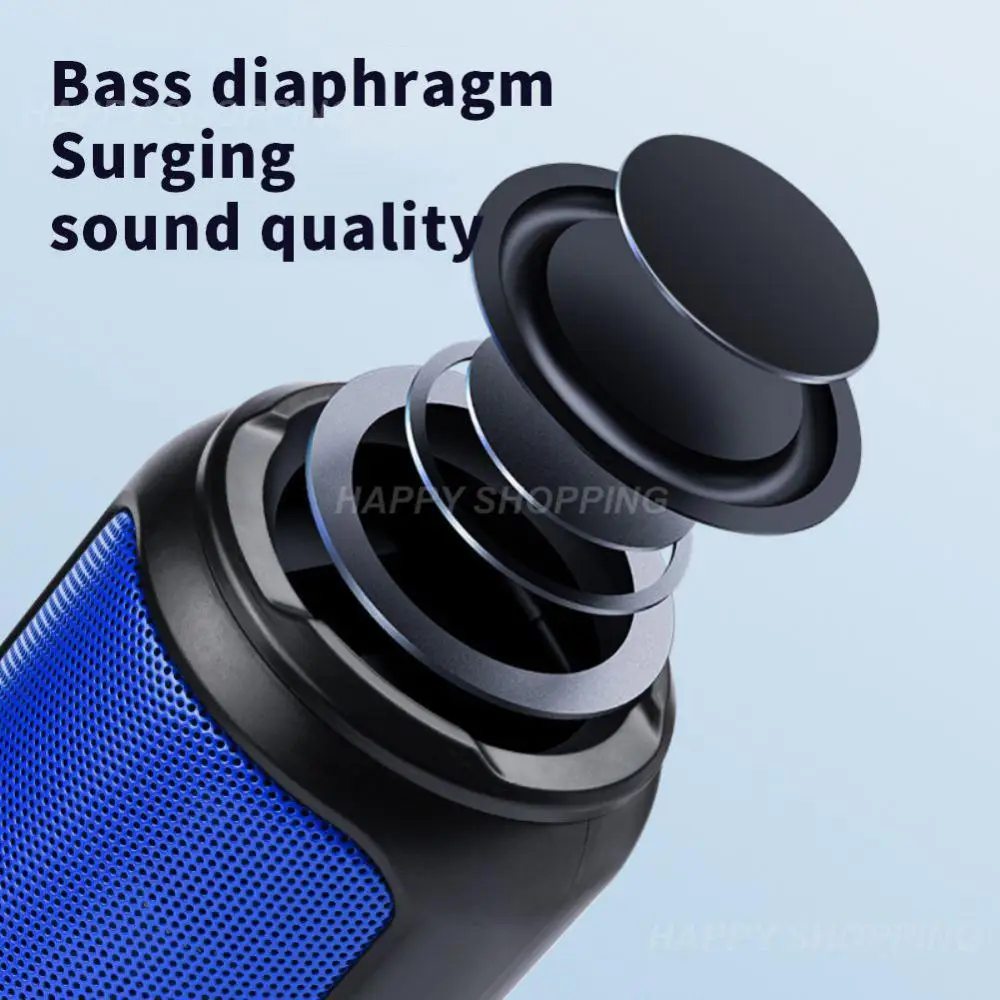 

Hands-free Call Subwoofer Multifunctional Subwoofer Stereo Bass Wireless Speaker Mini Portable Car Audio