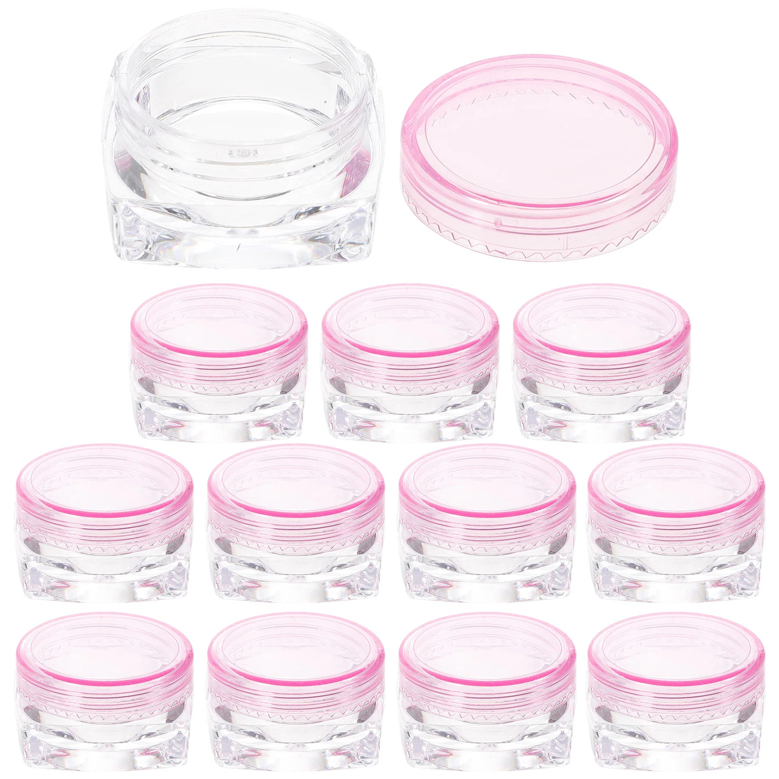 

12 Pcs Storage Box Bottle Miss Body Butter Containers Creams Plastic Portable Lotion Bottles