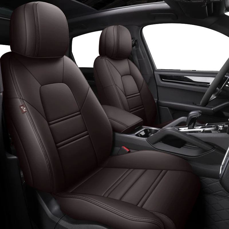 

kokololee Custom Leather car seat cover For AUDI A4 A3 A6 Q3 Q5 Q7 A1 A5 A7 A8 TT R8 Automobiles Seat Covers car seats protector