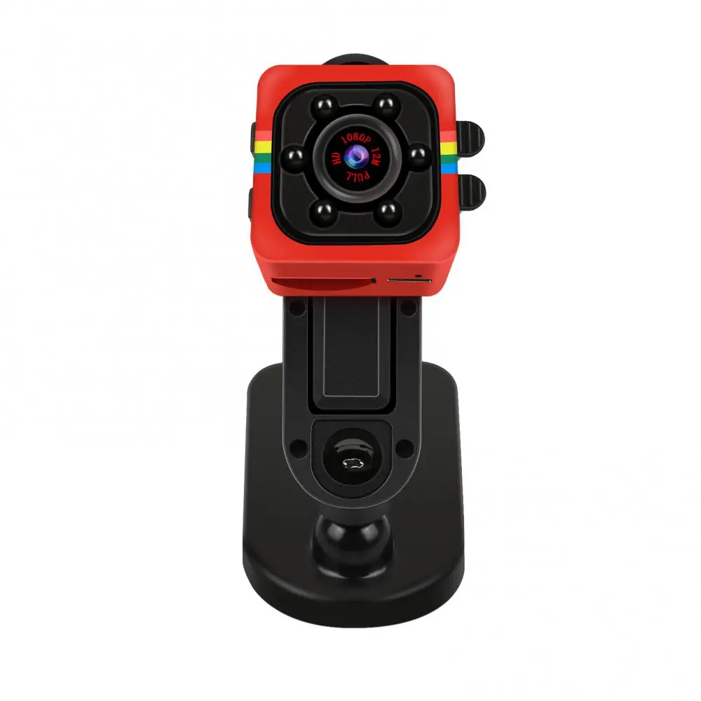

Night Vision Recording Camera Wide Angle Monitoring Small Camera Sports Camera Adjustable Bracket Sq11 Card Direct Aerial Camera