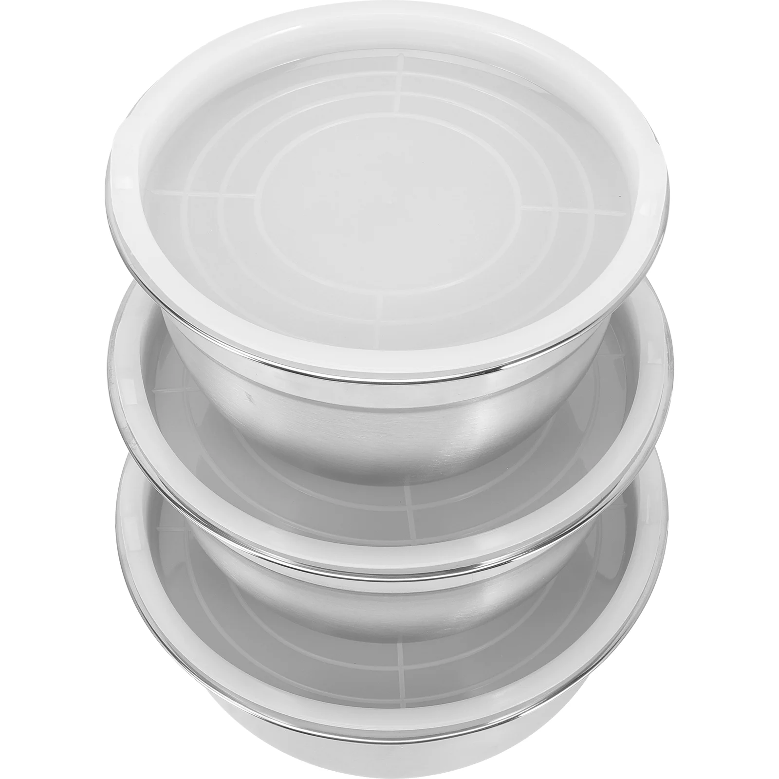 

3Pcs Multi-purpose Salad Bowls Egg Mixing Bowls
