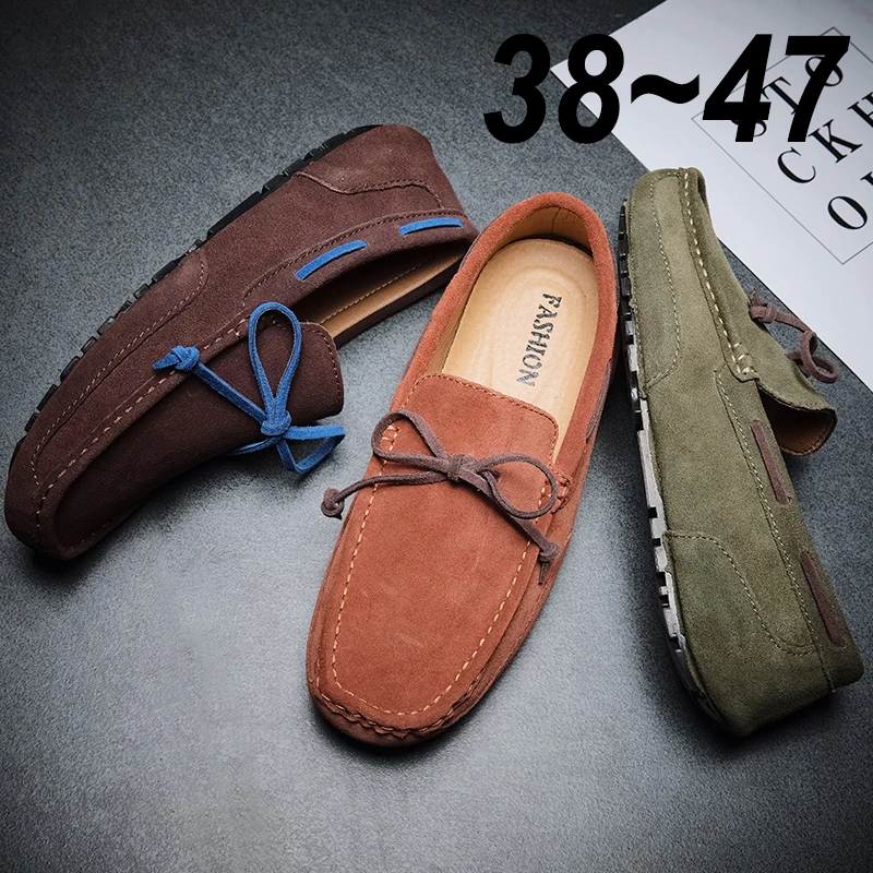 

Туфли мужские классические из натуральной кожи, роскошные дизайнерские, повседневные Мокасины, топ-сайдеры, обувь для вождения в горошек, черные