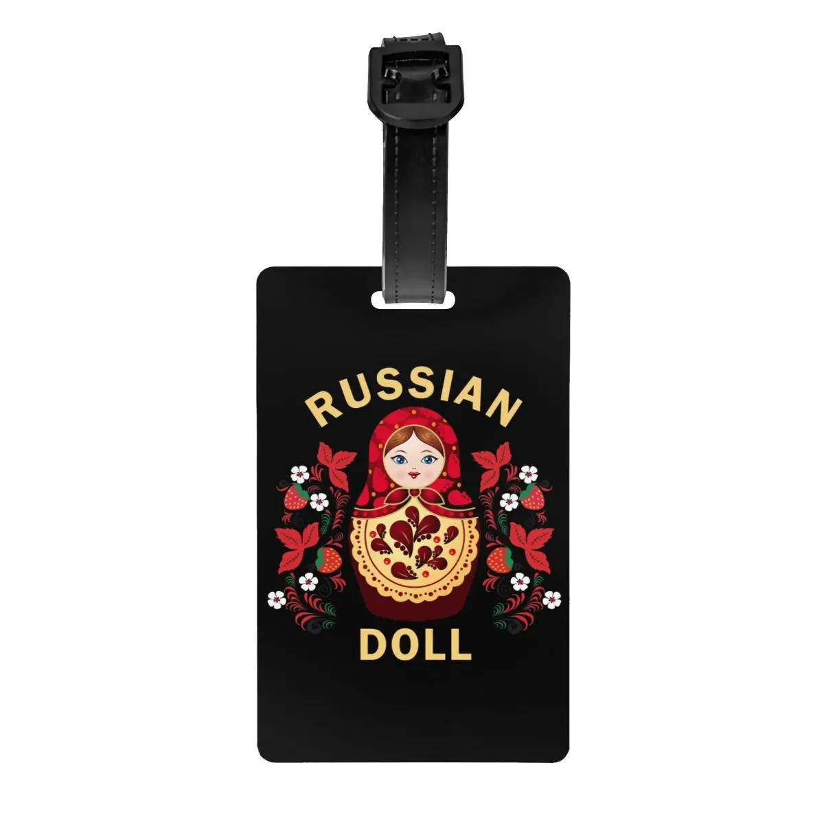 

Матрешка Русская кукла багажная бирка для чемоданов с цветочным узором Личная Обложка идентификационная этикетка
