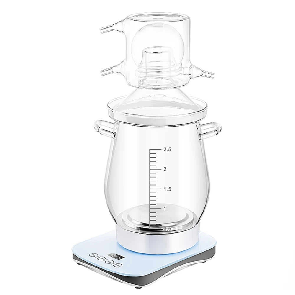 

ZOIBKD Supply LRJ Glass Distiller Small Portable Household Electric Heating Hydrosol Machine