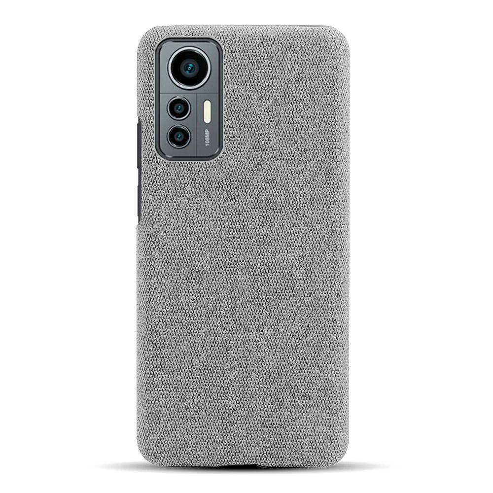 

Fabric Case For Xiaomi 12T Pro Case Soft Premium Fabric and Anti-Slip Grip Cloth Cover For Xiaomi 12T / Mi 12T Pro Phone Funda