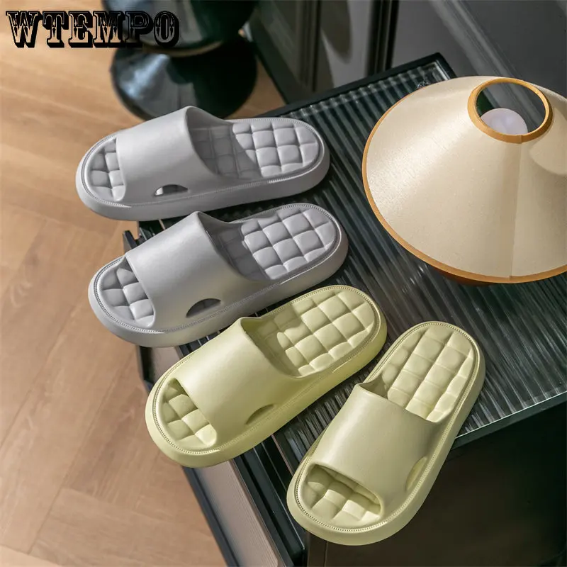 WTEMPO Comfortable Eva Slippers for Women Soft Design with Thick Sole for Summer Indoor Shower Shoes Wholesale Dropshipping