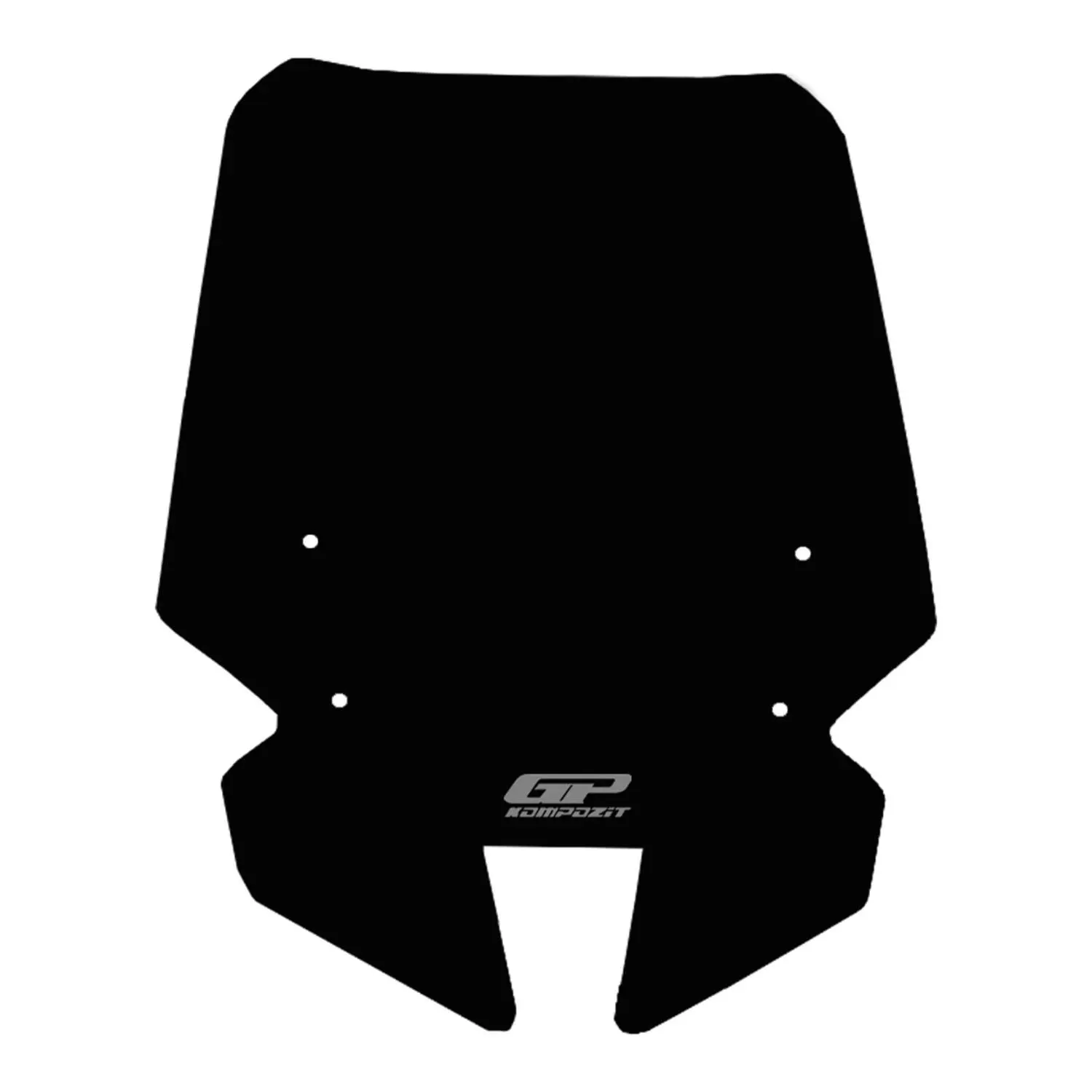 

GP Composite For MT-07 2018-2020 Compatible Windshield Windscreen Black 42 cm