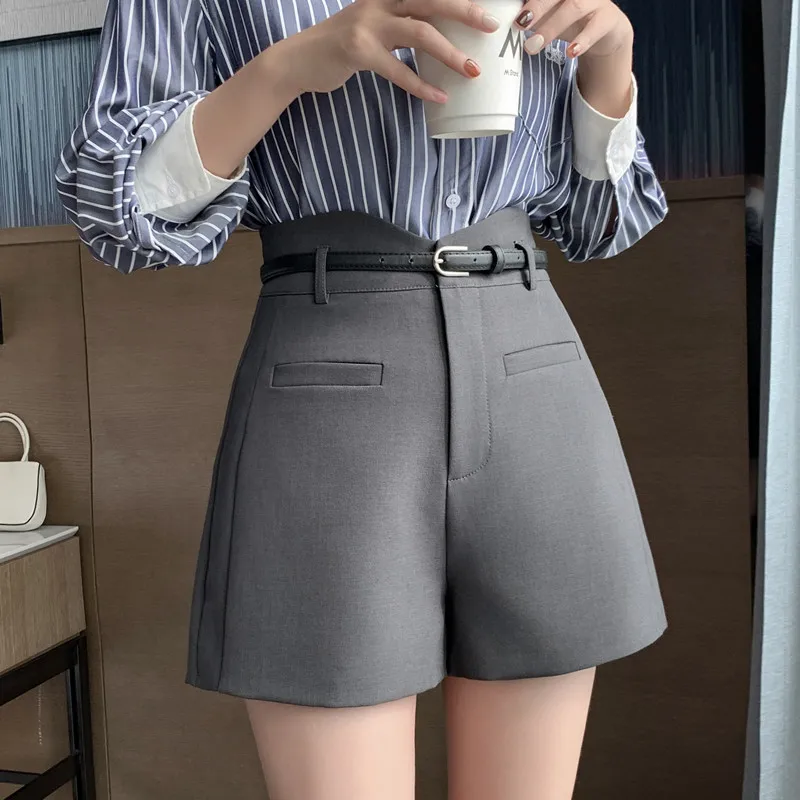 Женские модные повседневные крутые шорты женская одежда женские с высокой