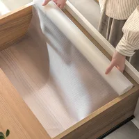 Transparent Cabinet Mats Waterproof and Moisture-proof Drawer Mats Can Be Cut Mildew-proof Moth-proof Moisture-proof Mats