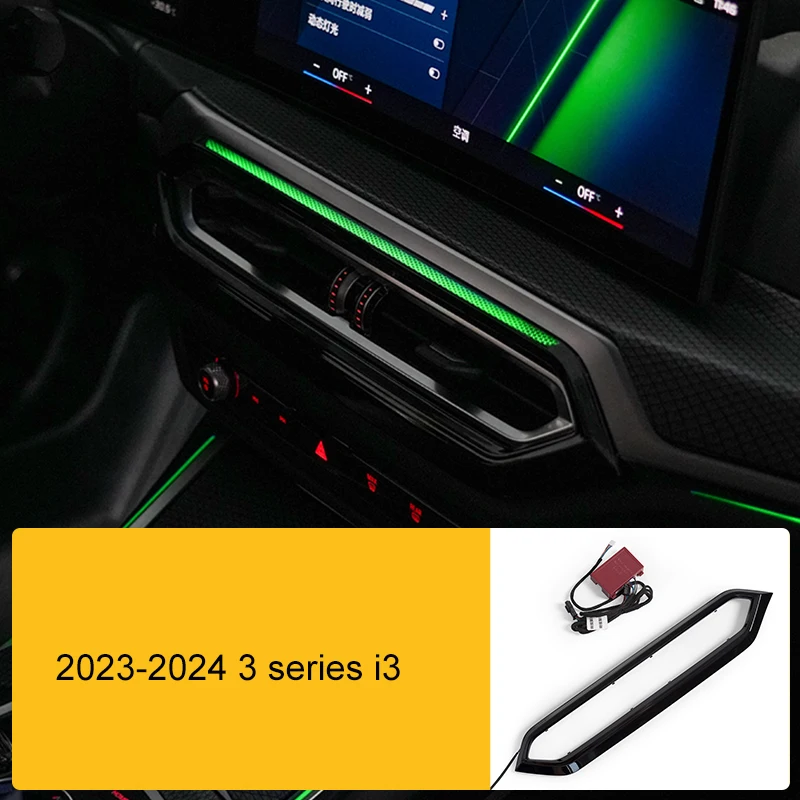 

Оригинальная Синхронизированная Рамка Для BMW 3 Серии G20 G28, 4 Серии G22 G23, I3, I4, G26 С LED-подсветкой, Черная/серебристая