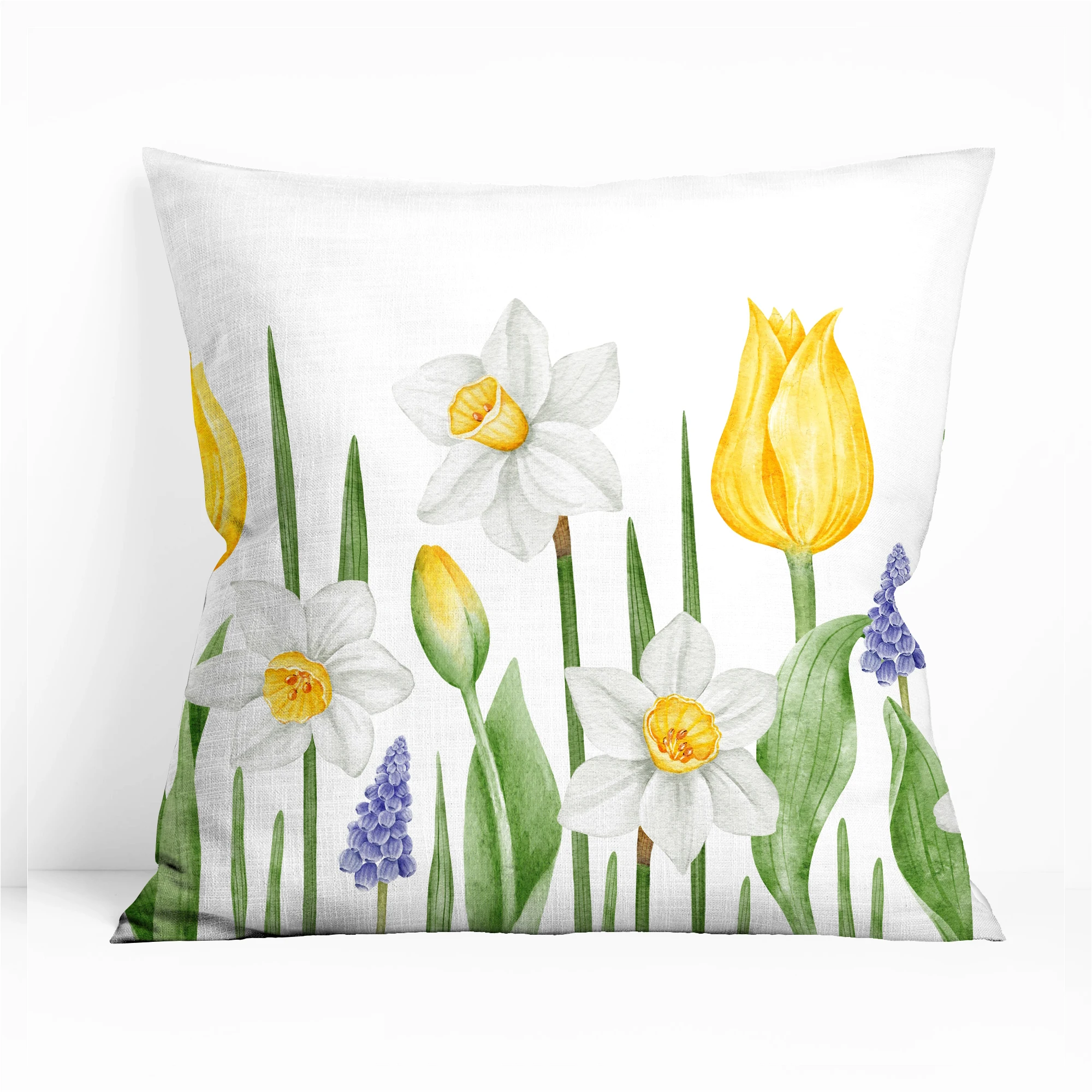 Наволочка 45х45 см ПОДУШКА ДОМАШНИЙ ДЕКОР Домашний текстиль садовая подушка