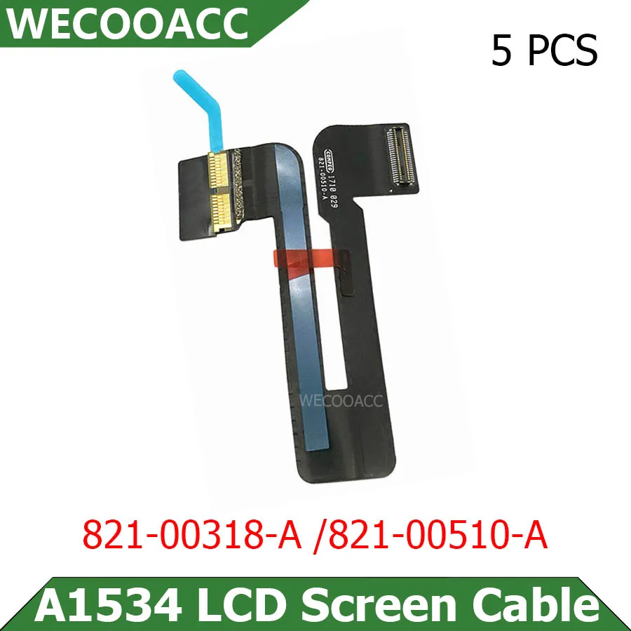 5 шт./лот Новый A1534 ЖК-кабель для Macbook 12 &quotA1534 LCD LVDS экран дисплей кабель 2015 2016 821-00318-A