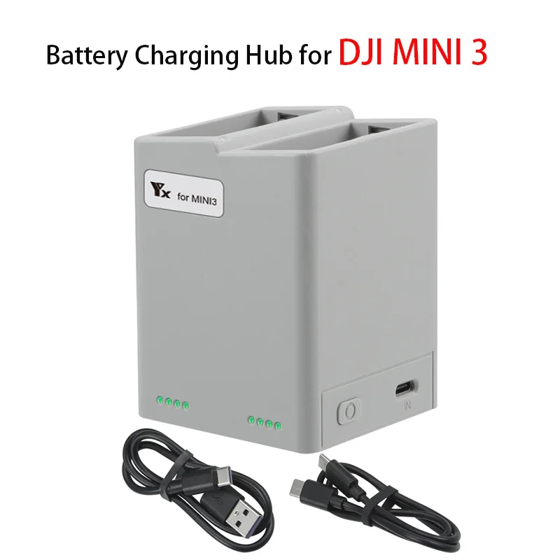 

Mini 3 PRO Two-Way Charging Hub for DJI Mavic Mini 4 / 3 Pro Battery Charging Butler Drone Accessories Battery Charger