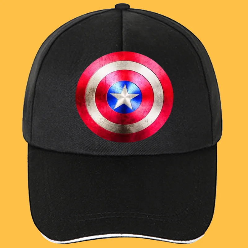 

Captain America Fishing Baseball Caps Women Outdoor Golf Cap Cap for Men Adjustable Vintage Summer Male MARVEL Hats
