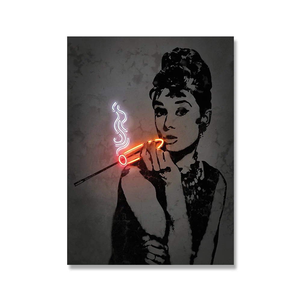 

Neon Vintage Muhammad Ali posters and prints Canvas Painting Wall Art Picture Nordic Decoration Home Decor Quadro