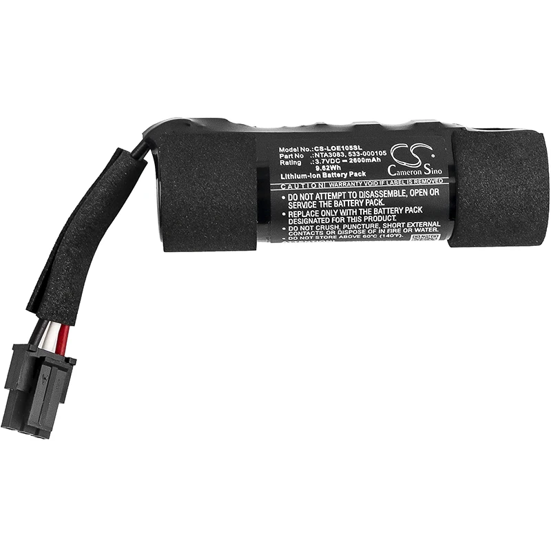 

CS 2600mAh Battery For Logitech 533-000105 NTA3083 UE Boom S-0012