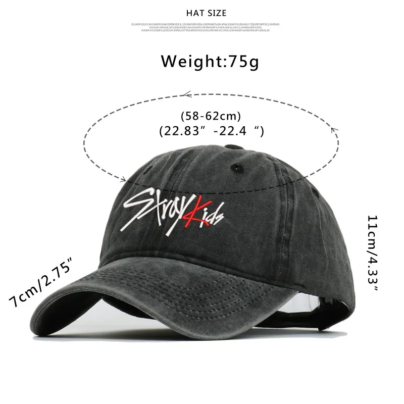 Новая модная бейсболка SKZOO Stray Kids Wolf Chan Jiniret с вышивкой, персонализированная, для улицы, с защитой от солнца, кепка-уточка (art.: 3920dafbd5ae2) - 3920dafbd5ae2