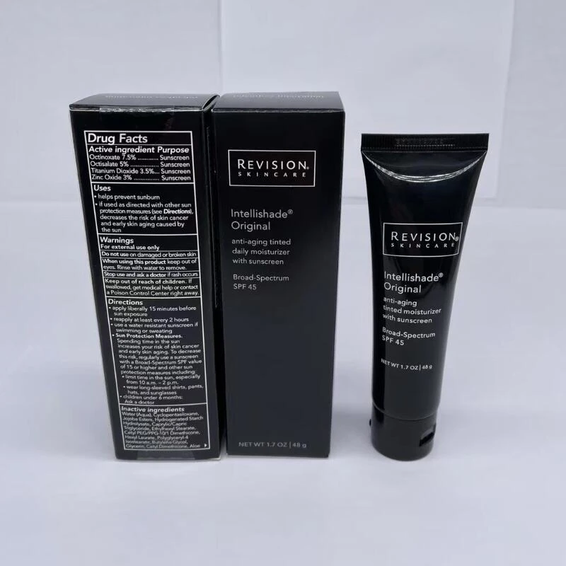 

6Pcs/12Pcs Face Skincare Intellishade Original Anti-Aging Tinted Daily Moisturizer With Sunscreen SPF 45 48g