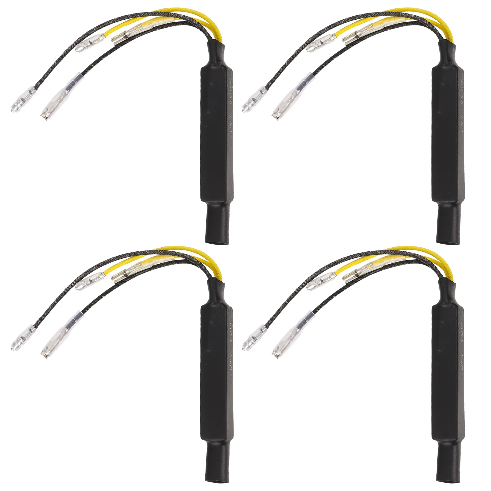 

4pcs Safe Portable Practical Single Resistor Motorcycle Adapter