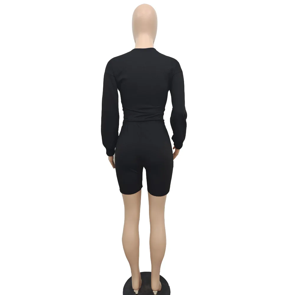 Женский Повседневный костюм-двойка с шортами