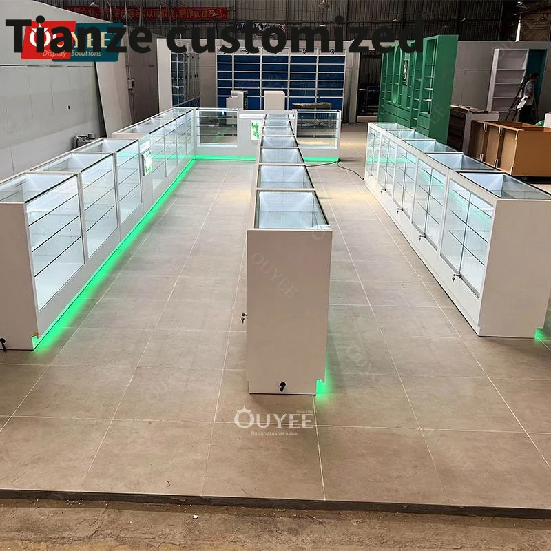 Индивидуальная мебель для салона сигар магазина дыма витрина маленький