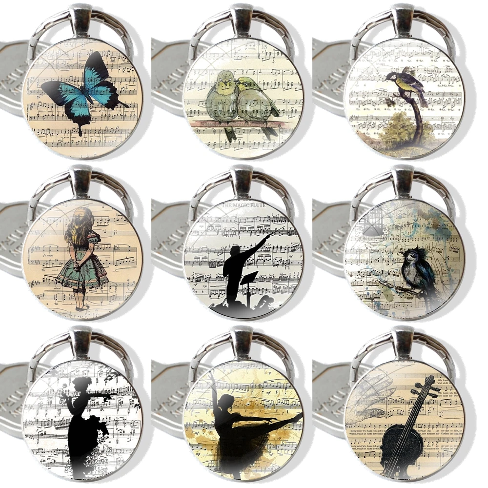 Отличная художественная книга старая газета простыня музыкальные ноты 25 мм