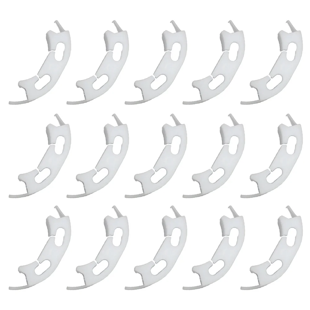 

100 Pcs Vegetable Vine Support Clips Plant Bender Clips Plastic Holder Clamp