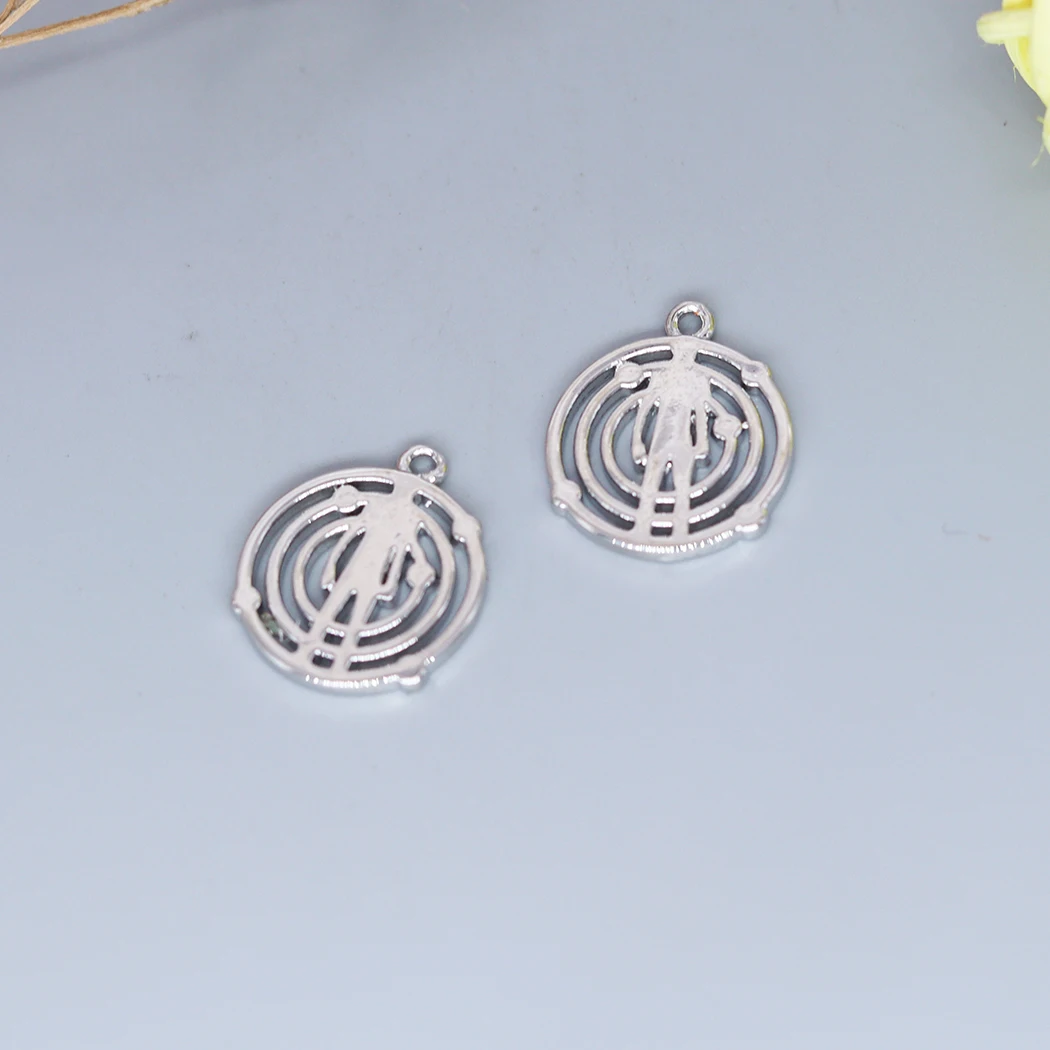 

5 шт., подвеска для браслета, из нержавеющей стали