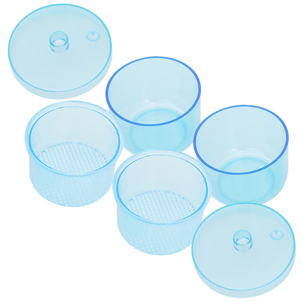 

2 Pcs Dental Case Holes Plastic Burs Organizer Enlarged Needle Holder