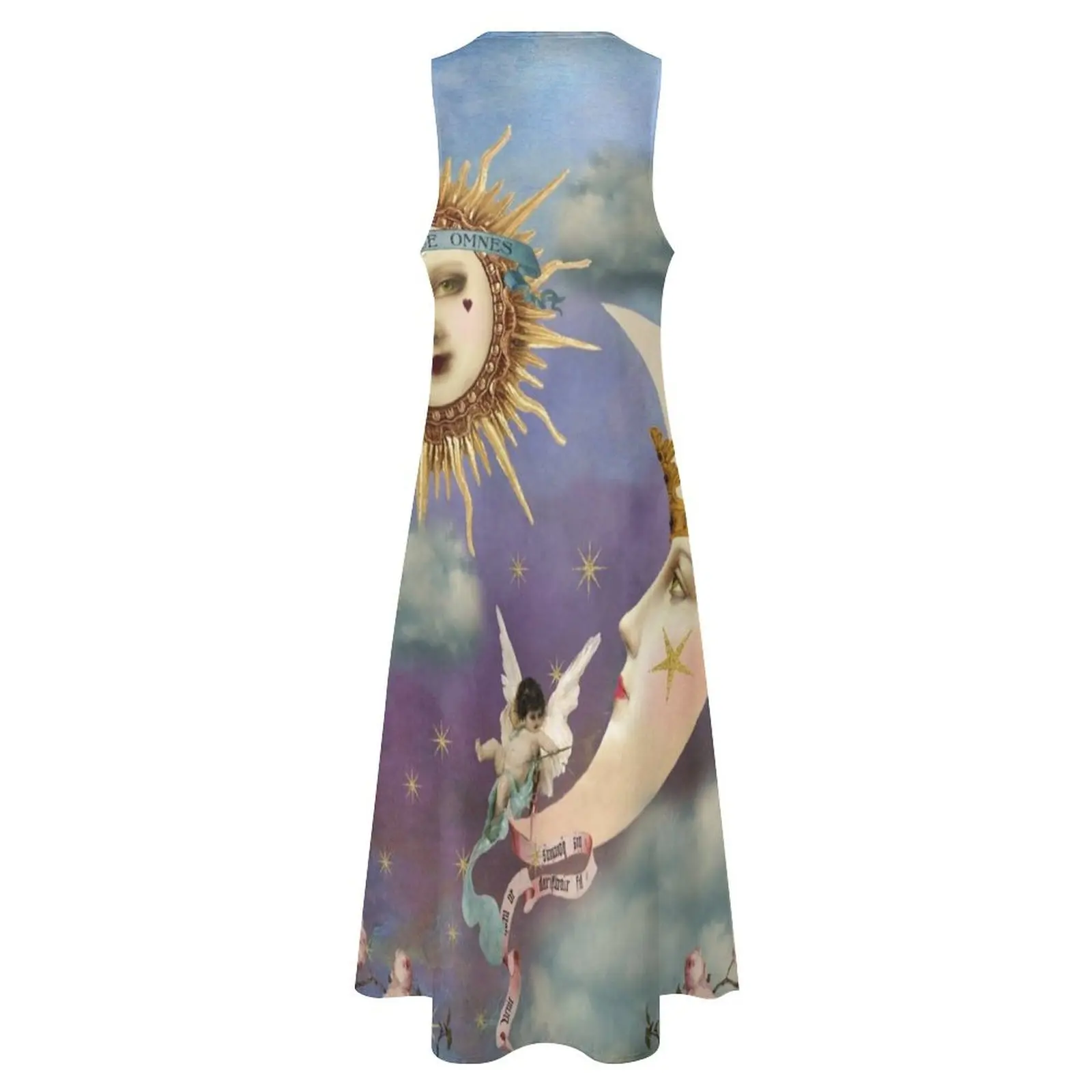 Солнце и Луна - Небесный Ангел Таро Длинное платье платья Платье для выпускного