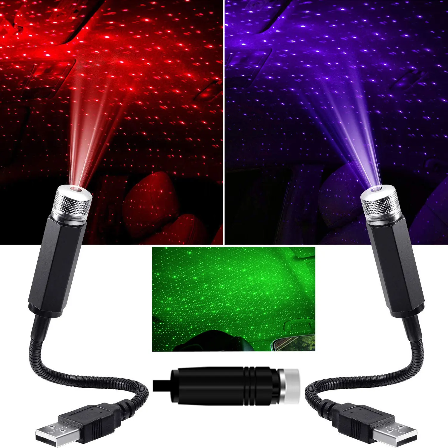 

Romantic LED Starry Sky Night Light 5V USB Powered Galaxy Star Projector Lamp for Car Roof Room Ceiling Decor Bedroom Night Lamp