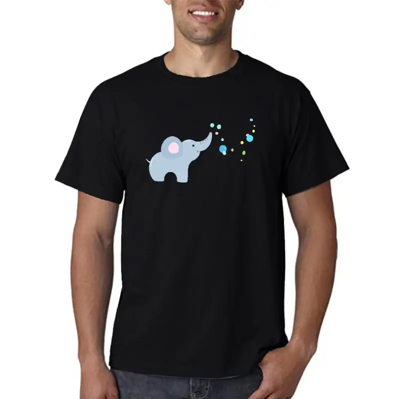 

Cute baby elephant T-shirt ladies summer cartoon top T-shirt fashion women T-shirt bottoming hot sale