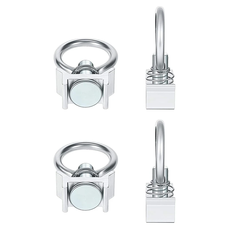 Фитинг с одной шпилькой L-рейка емкостью 4000 фунтов круглым кольцом Keeper Грузовое