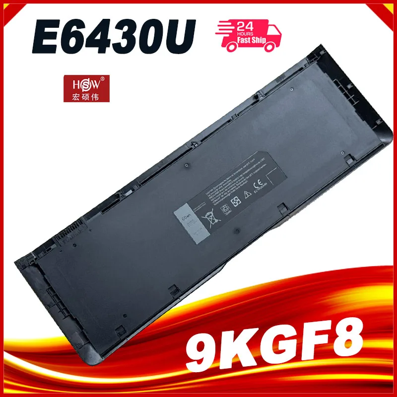 Аккумулятор для ноутбука Dell Latitude 6430U E6430u E6510U 11,1-312, 1424 в 60 Втч 9KGF8 XX1D1 7hrjw 6fntv TRM4D 7xhvm