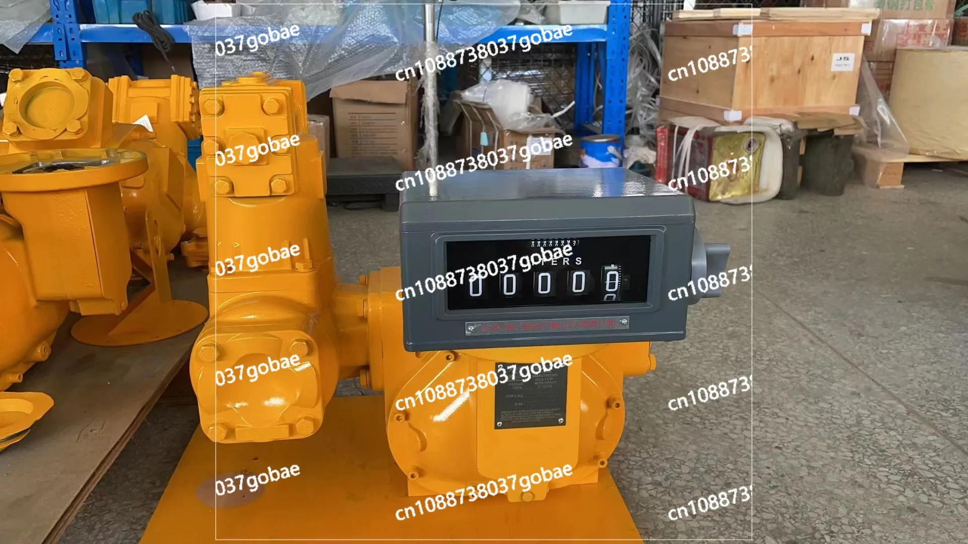 Объемный трубопроводный расходомер большой расход топлива LPG положительный