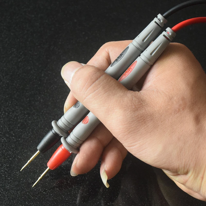 Цифровой мультиметр 20 А 1000 В щуп измерительные выводы игла супер наконечник