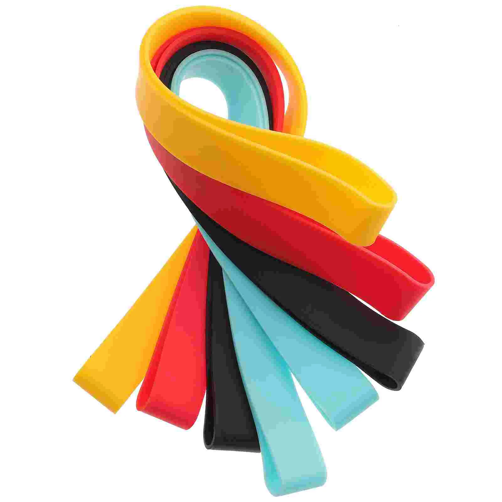 

4 Pcs Beach Towel Clips Entrained Cruise Bands Strap Silicone Fixing Ship Essentials Silica Gel Chairs Stretchable