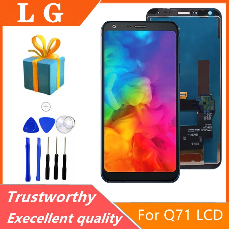 100% протестированный дисплей для LG Q7 / Q610 Q610MA Q610TA Q610YB CV5A Q610EA MT6750S Q610NM Q610EQ Q610M