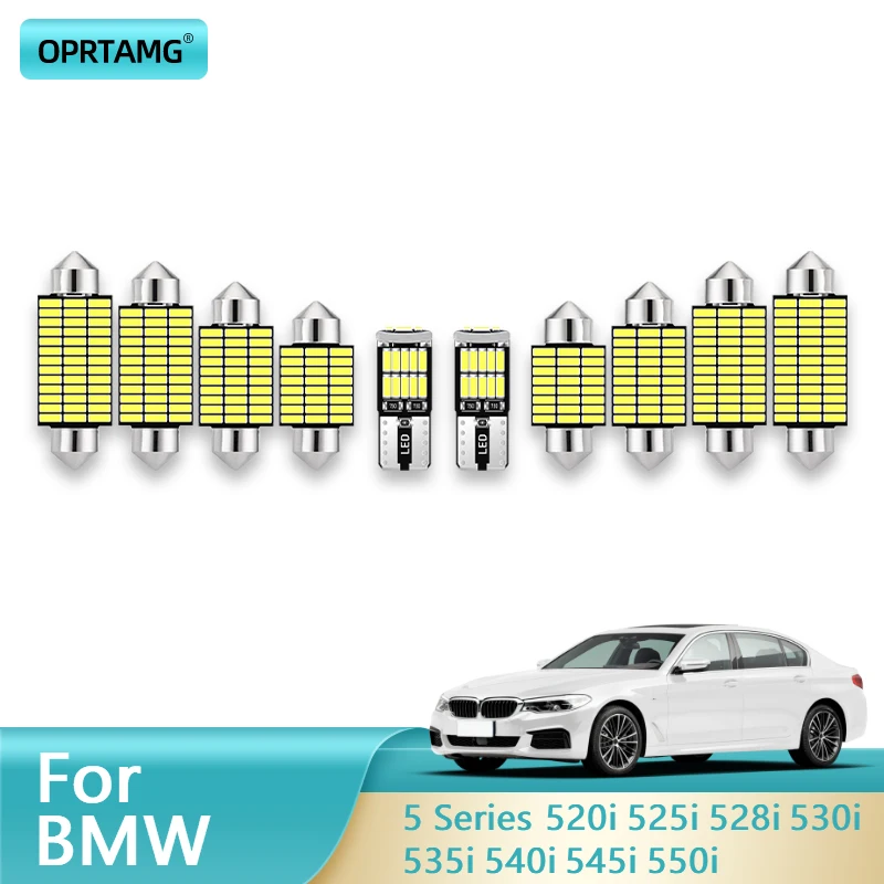

OPRTAMG Canbus For BMW 5 Series 520i 525i 528i 530i 535i 540i 545i 550i 1995 1996 1997 1999 2000-2022 LED Bulbs Car Accessories